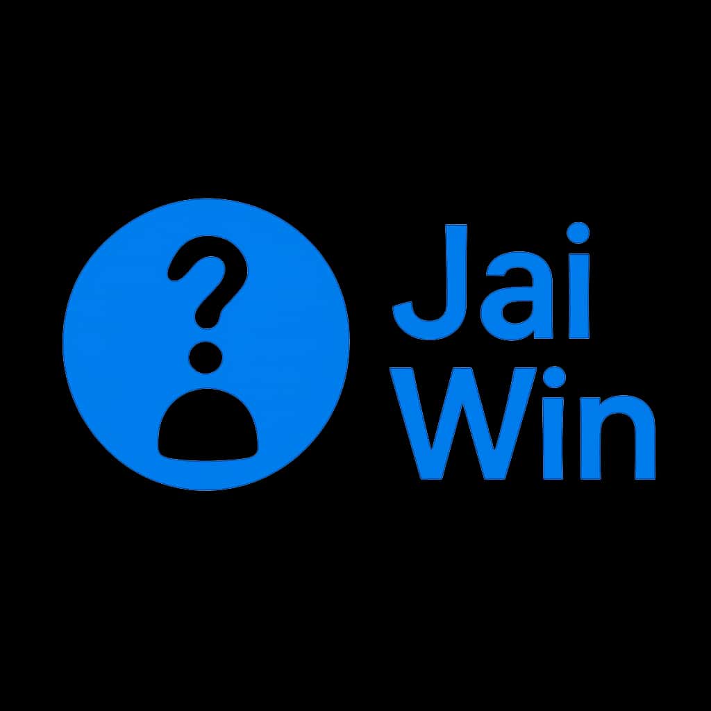 An icon symbolizing security with the Jai Win branding.
