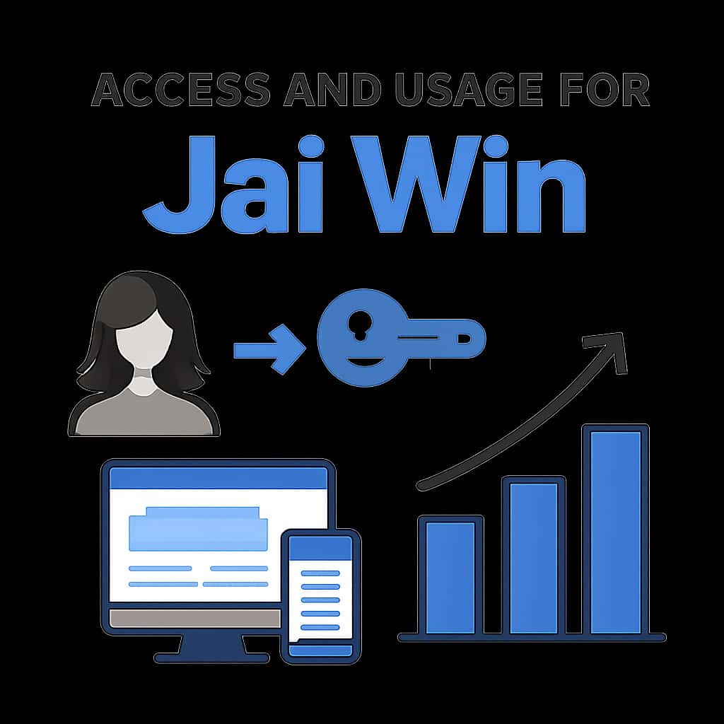 An educational diagram for Access and Usage for Jai Win.