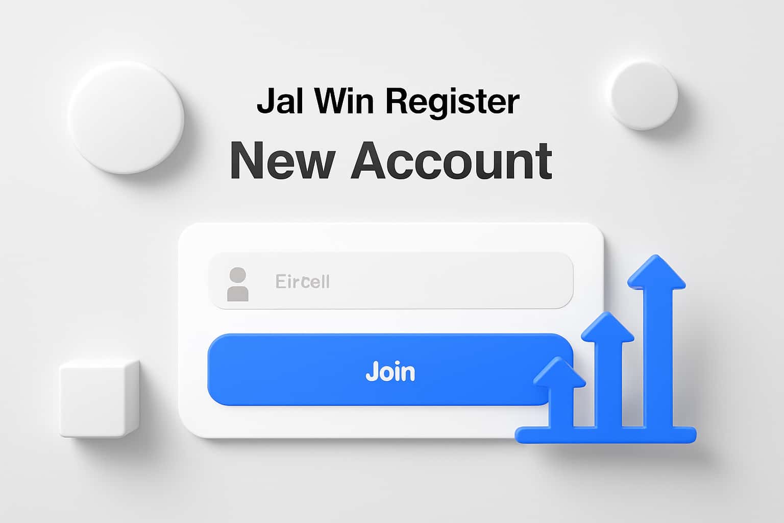 Jai Win Register - New Account Interface